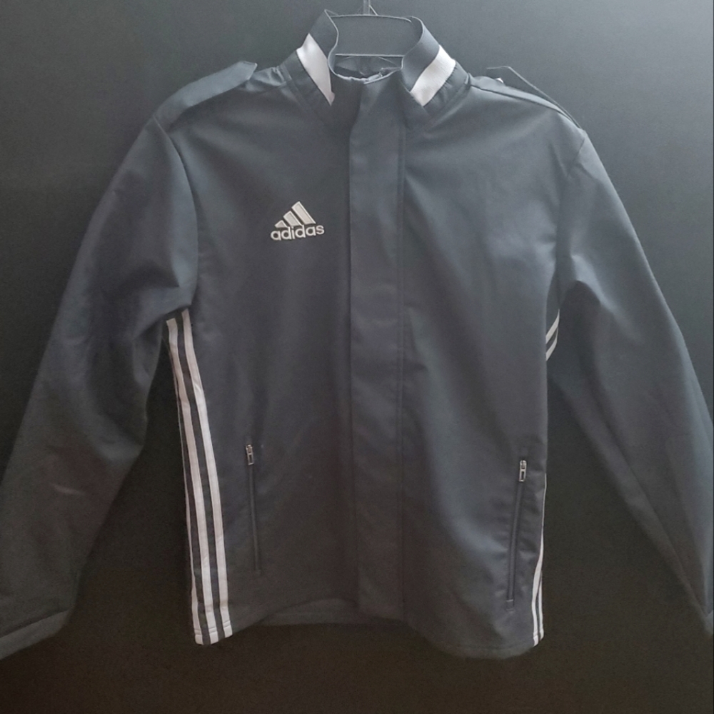 Adidas full zip button jacket